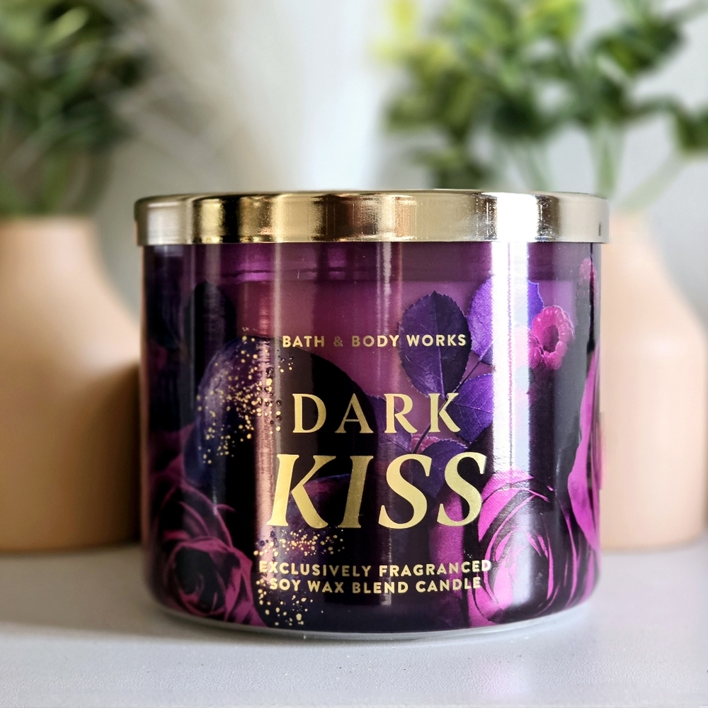 Dark Kiss 3 Wick Candle by Bath and Body Works